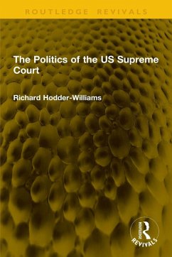 Cover The Politics of the US Supreme Court