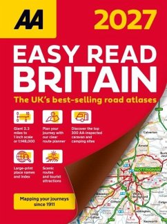 AA Easy Read Atlas Britain 2027
