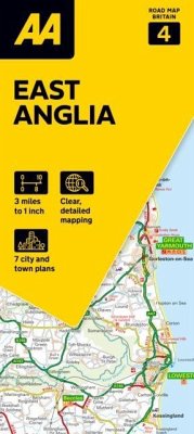 AA Road Map East Anglia AA Road Map East Anglia