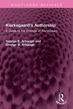 Cover Kierkegaard's Authorship