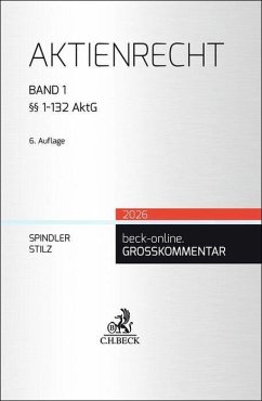 Cover Aktienrecht Band 1: §§ 1-132 AktG