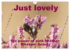 Cover Just lovely - the power of pink heather blossom beauty (Wall Calendar 2026 DIN A4 landscape), CALVENDO 12 Month Wall Calendar