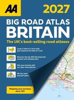 Cover AA Big Road Atlas Britain 2027
