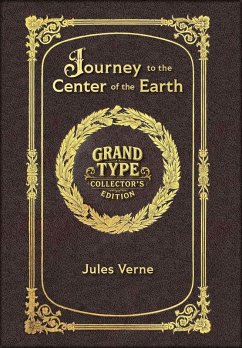 Cover Large Print - Journey to the Center of the Earth - Grand Type Collector's Edition - Matte Hardcover with Dust Jacket