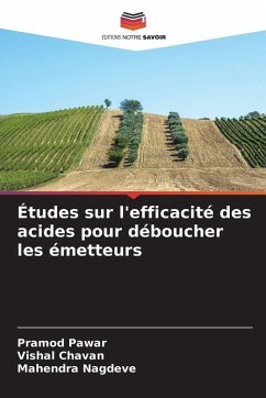 Cover Études sur l'efficacité des acides pour déboucher les émetteurs