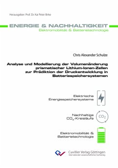 Cover Analyse und Modellierung der Volumenänderung prismatischer Lithium-Ionen-Zellen zur Prädiktion der Druckentwicklung in Batteriespeichersystemen (Band 32)