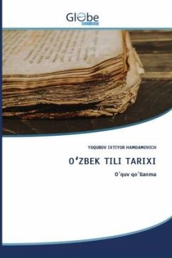 Cover O¿ZBEK TILI TARIXI