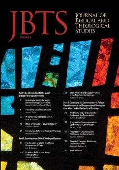 Cover Journal of Biblical and Theological Studies, Issue 9
