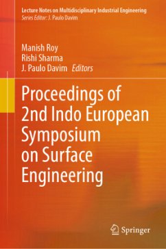 Cover Proceedings of 2nd Indo European Symposium on Surface Engineering