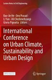International Conference on Urban Climate, Sustainability and Urban Design