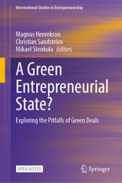 A Green Entrepreneurial State?