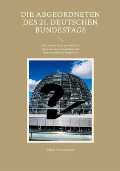 Cover Die Abgeordneten des 21. Deutschen Bundestags (eBook, ePUB)