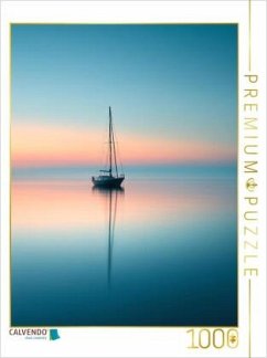 Cover CALVENDO Puzzle Ein Motiv aus dem Kalender Meer der Stille   1000 Teile Lege-Größe 64x48cm Foto-Puzzle für glückliche St