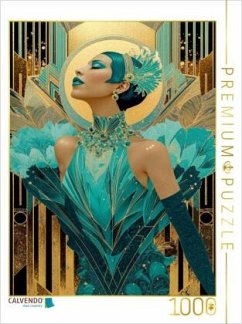 CALVENDO Puzzle Sie symbolisiert die Ära des Art Deco 1000 Teile Lege-Größe 64x48cm Foto-Puzzle für glückliche Stunden CALVENDO Puzzle Sie symbolisiert die Ära des Art Deco 1000 Teile Lege-Größe 64x48cm Foto-Puzzle für glückliche Stunden