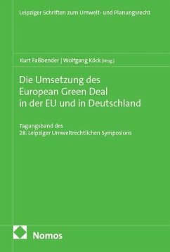 Cover Die Umsetzung des European Green Deal in der EU und in Deutschland