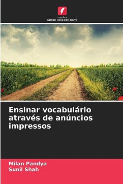 Cover Ensinar vocabulário através de anúncios impressos