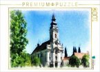 CALVENDO Puzzle Stiftskirche Engelszell, Österreich 1754 bis 1764 1000 Teile Lege-Größe 64x48cm Foto-Puzzle für glückl CALVENDO Puzzle Stiftskirche Engelszell, Österreich 1754 bis 1764 1000 Teile Lege-Größe 64x48cm Foto-Puzzle für glückl