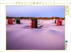 CALVENDO Puzzle Strandkörbe nach einer stürmischer Nacht vor Sonnenaufgang 1000 Teile Lege-Größe 64x48cm Foto-Puzzle f CALVENDO Puzzle Strandkörbe nach einer stürmischer Nacht vor Sonnenaufgang 1000 Teile Lege-Größe 64x48cm Foto-Puzzle f
