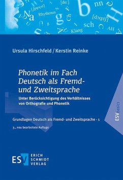 Cover Phonetik im Fach Deutsch als Fremd- und Zweitsprache