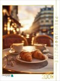 CALVENDO Puzzle Croissants, knusprig, buttrig & frisch gebacken   2000 Teile Lege-Größe 90x67cm Foto-Puzzle für glücklic