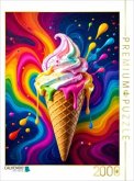 CALVENDO Puzzle Eiscreme im Regenbogenrausch 2000 Teile Lege-Größe 90x67cm Foto-Puzzle für glückliche Stunden CALVENDO Puzzle Eiscreme im Regenbogenrausch 2000 Teile Lege-Größe 90x67cm Foto-Puzzle für glückliche Stunden