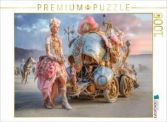 Cover CALVENDO Puzzle Festival in der Wüste   1000 Teile Lege-Größe 64x48cm Foto-Puzzle für glückliche Stunden