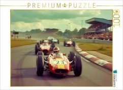 Cover CALVENDO Puzzle Ein Motiv aus dem Kalender Formel 1 um 1960   1000 Teile Lege-Größe 64x48cm Foto-Puzzle für glückliche S