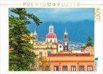 CALVENDO Puzzle Blick auf die Altstadt, La Orotova, Teneriffa   1000 Teile Lege-Größe 64x48cm Foto-Puzzle für glückliche