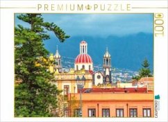 Cover CALVENDO Puzzle Blick auf die Altstadt, La Orotova, Teneriffa   1000 Teile Lege-Größe 64x48cm Foto-Puzzle für glückliche