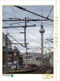CALVENDO Puzzle Anfahrt S-Bahn Friedrichstraße   1000 Teile Lege-Größe 64x48cm Foto-Puzzle für glückliche Stunden