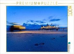 CALVENDO Puzzle Lichtspuren   1000 Teile Lege-Größe 64x48cm Foto-Puzzle für glückliche Stunden