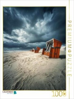 Cover CALVENDO Puzzle Ein Motiv aus dem Kalender Sehnsucht Strand   1000 Teile Lege-Größe 64x48cm Foto-Puzzle für glückliche S