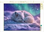 CALVENDO Puzzle Polarfuchs, in der Stille der Nacht tanzt das Licht 1000 Teile Lege-Größe 64x48cm Foto-Puzzle für glüc CALVENDO Puzzle Polarfuchs, in der Stille der Nacht tanzt das Licht 1000 Teile Lege-Größe 64x48cm Foto-Puzzle für glüc