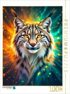 CALVENDO Puzzle Luchs Geist der Klarheit und Energie   1000 Teile Lege-Größe 64x48cm Foto-Puzzle für glückliche Stunden