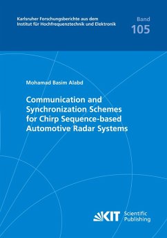 Cover Communication and Synchronization Schemes for Chirp Sequence-based Automotive Radar Systems
