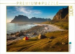 Cover CALVENDO Puzzle Uttakleiv, Norwegen   1000 Teile Lege-Größe 64x48cm Foto-Puzzle für glückliche Stunden