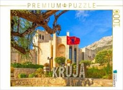 Cover CALVENDO Puzzle Festung Kruja - Schatz Albaniens   1000 Teile Lege-Größe 64x48cm Foto-Puzzle für glückliche Stunden