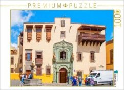 Cover CALVENDO Puzzle Kolumbushaus, Las Palmas de Gran Canaria   1000 Teile Lege-Größe 64x48cm Foto-Puzzle für glückliche Stun