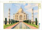 CALVENDO Puzzle Taj Mahal - Indien 1000 Teile Lege-Größe 64x48cm Foto-Puzzle für glückliche Stunden CALVENDO Puzzle Taj Mahal - Indien 1000 Teile Lege-Größe 64x48cm Foto-Puzzle für glückliche Stunden