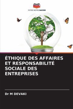 Cover ÉTHIQUE DES AFFAIRES ET RESPONSABILITÉ SOCIALE DES ENTREPRISES