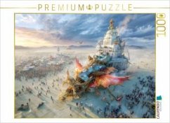 Cover CALVENDO Puzzle Festival in der Wüste   1000 Teile Lege-Größe 64x48cm Foto-Puzzle für glückliche Stunden