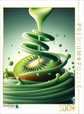 CALVENDO Puzzle Kiwi, frisch und lecker voller Geschmack   1000 Teile Lege-Größe 64x48cm Foto-Puzzle für glückliche Stun