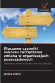 Kluczowe czynniki sukcesu zarz¿dzania zmian¿ w organizacjach pozarz¿dowych