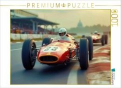 Cover CALVENDO Puzzle Ein Herzschlag, ein Lenkrad, ein Ziel.   1000 Teile Lege-Größe 64x48cm Foto-Puzzle für glückliche Stunde