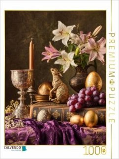 Cover CALVENDO Puzzle In goldener Stille singt die Hoffnung   1000 Teile Lege-Größe 64x48cm Foto-Puzzle für glückliche Stunden