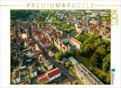 Cover CALVENDO Puzzle Rotenburg von oben   1000 Teile Lege-Größe 64x48cm Foto-Puzzle für glückliche Stunden