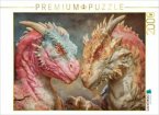 CALVENDO Puzzle Drachen   2000 Teile Lege-Größe 90x67cm Foto-Puzzle für glückliche Stunden