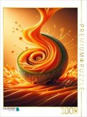 CALVENDO Puzzle Eine Melone, angenehm süß mit einem Hauch von Honig   1000 Teile Lege-Größe 64x48cm Foto-Puzzle für glüc
