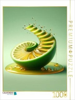 Cover CALVENDO Puzzle Süßer, verlockender Honigwirbel auf Fruchtstufen   1000 Teile Lege-Größe 64x48cm Foto-Puzzle für glückli