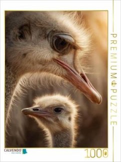 Cover CALVENDO Puzzle Zärtliche Bindung   1000 Teile Lege-Größe 64x48cm Foto-Puzzle für glückliche Stunden